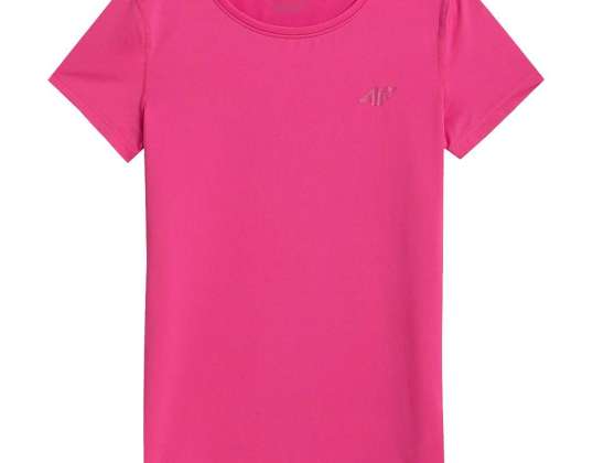 Funksjonell T-skjorte rosa 4F NOSH4 TSDF352 54S NOSH4 TSDF352 54S for kvinner
