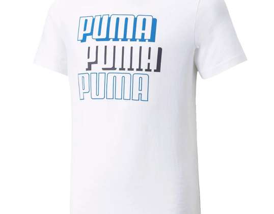 Puma Alpha Tee B kids T-shirt white 589257 02 589257 02