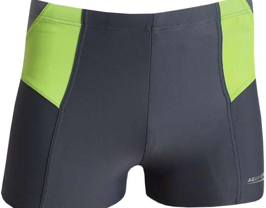 Heren zwemshort Aqua-Speed Dexter grafietgroen grijs 38 409 38 409