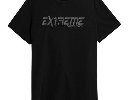 Camiseta hombre 4F negro intenso H4Z21 TSM015 20S H4Z21 TSM015 20S