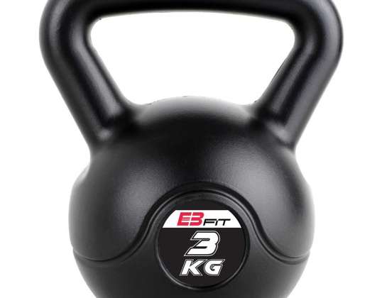 Goed samengestelde kettlebell 3 kg gewicht EB FIT