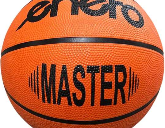 М'яч баскетбольний Enero Master R.6 помаранчевий 1033358 1033358