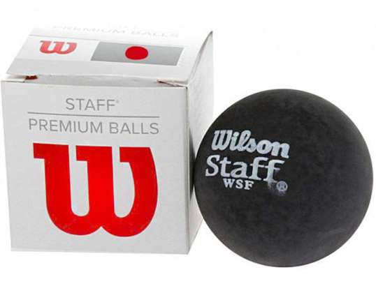 Skvoša bumba Wilson Staff Ball Red DOT, sarkans punkts WRT617200 WRT617200