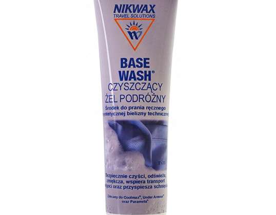 Nikwax impregnēšanas mazgāšanas līdzeklis gēlā Base Wash 100ml NI-57 I0073