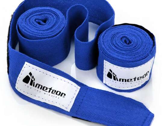 Boxing bandage Meteor 2.8 m 2 pcs.blue 24295 24295