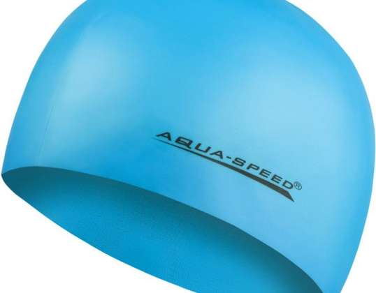 Aqua-Speed Swim Cap Mega blue 30 100 C0114