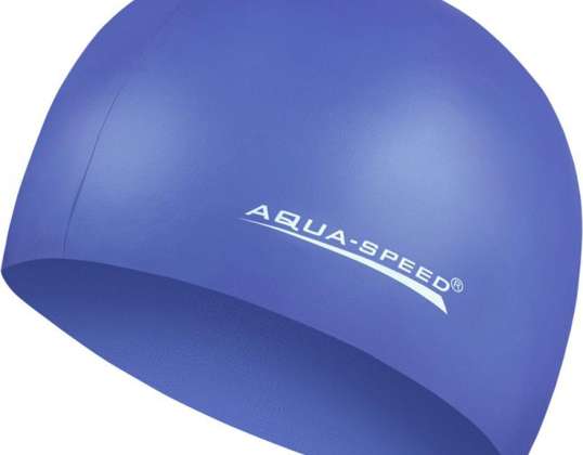 Aqua-speed Mega swimming cap, dark blue 17 100 17 100