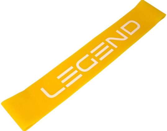 Legend fitness rubber 0,7 mm geel G2012