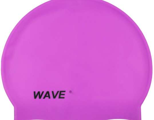 Touca de natação em silicone Stiga Wave violeta C3848