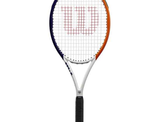 Tennisracket i lera Wilson Roland Garros Team RKT 3 vit-marin-brun WR030310U3 WR030310U3