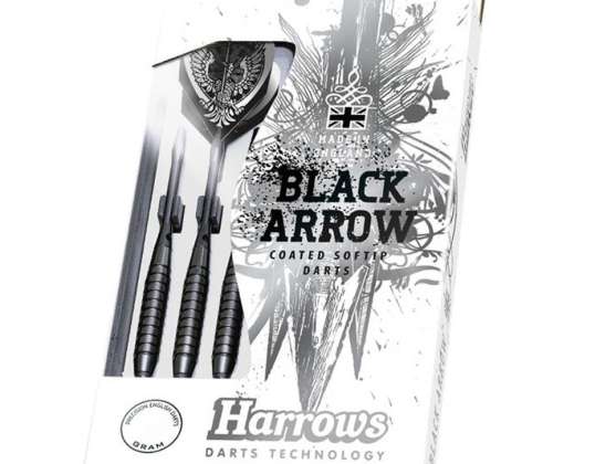 Harrows Darts Softip Black Arrow 18g H0024-18