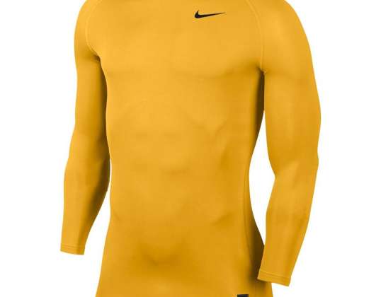 Nike Pro Cool Compression LS felső sárga 703088 739 703088 739