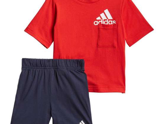 The set for children adidas I navy blue-red GM8941 GM8941
