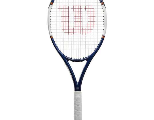Racchetta tennis terra battuta Wilson Roland Garros Equipe HP RKT 3 bianco-blu navy WR030410U3 WR030410U3
