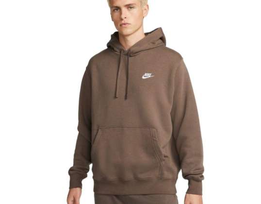 Nike Nsw Club Hoodie barna férfi pulóver BV2654 004 BV2654 004