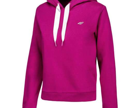 Sudadera niña 4F fucsia HJZ20 JBLD005 55S HJZ20 JBLD005 55S