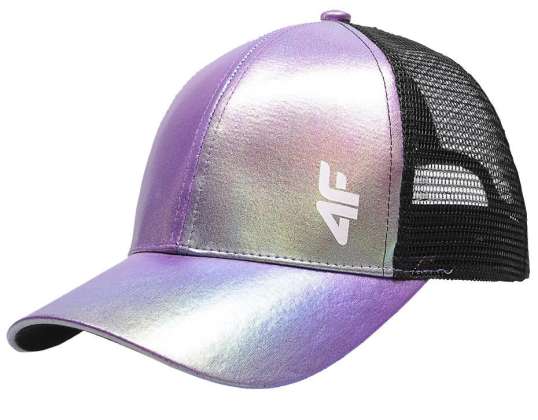 Καπέλο μπέιζμπολ για κορίτσι 4F πολύχρωμο HJL21 JCAD009 90S HJL21 JCAD009 90S