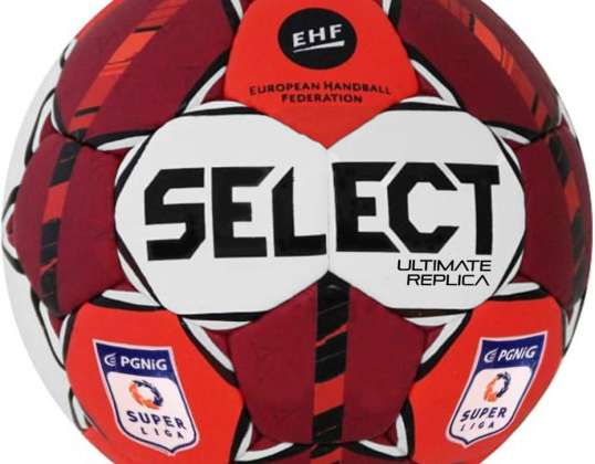Handball Select Ultimate PGNiG Superliga Replica rot und weiß P8771