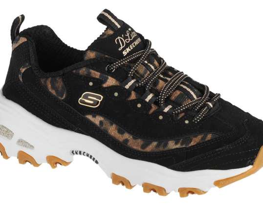 Skechers D'Lites Quick Leopard 13158-BKLD 13158-BKLD