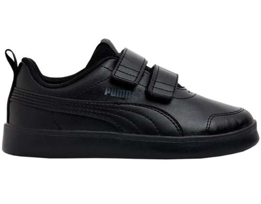 Puma Courtflex v2 V PS kinderschoenen zwart 371543 06 371543 06