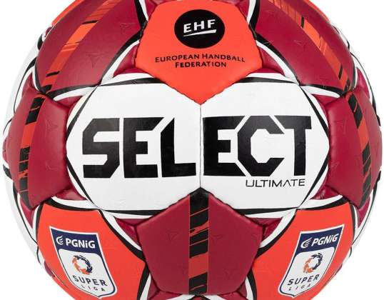 Handbal Select Ultimate PGNiG Superliga rood en wit P8821