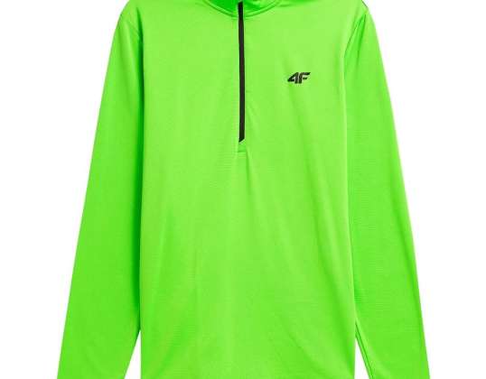 Men's thermoactive sweatshirt 4F juicy green H4Z21 BIMD030 45N H4Z21 BIMD030 45N