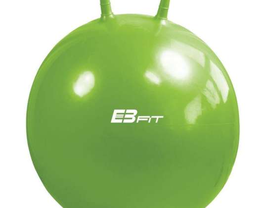 Fitness lopta s ušima 65 cm EB FIT zelena 581670 581670