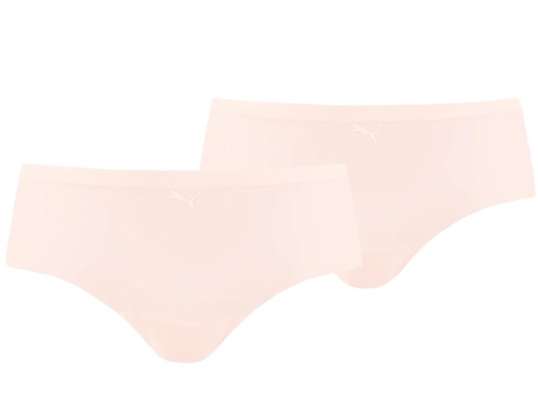 Bielizna damska Puma Seamless Hipster 2 Pack Hang różowe 935023 03 935023 03