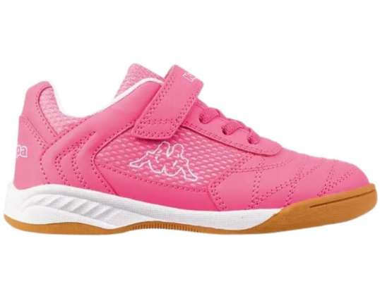 Sapatos Para Crianças Kappa Damba K rosa e branco 260765K 2210 260765K 2210