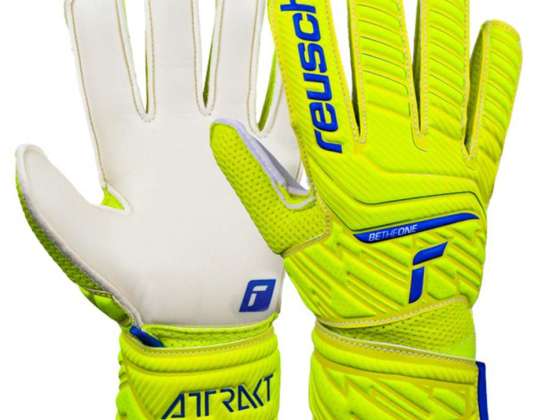 Kaleci Eldivenleri Reusch Attrakt Solid Junior siyah 5272515 7700 52-72-515-7700