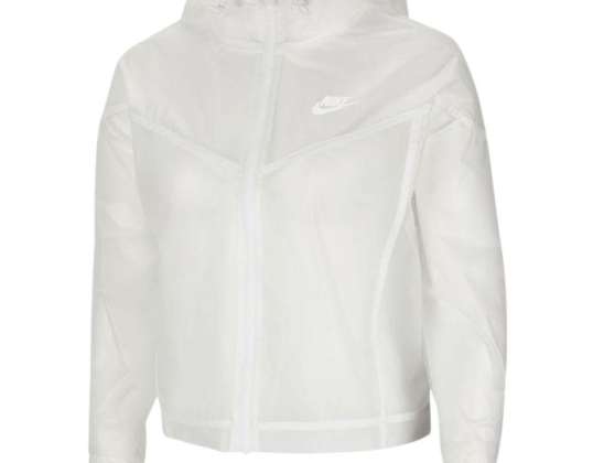 Kadın Nike Windrunner Şeffaf Ceket beyaz CU6578 975 CU6578 975