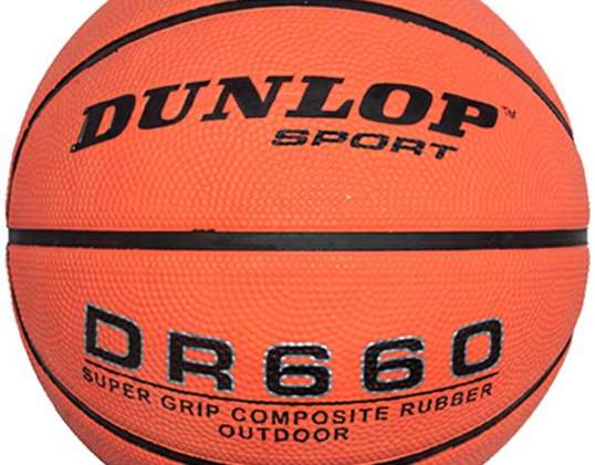 Piłka koszykowa Dunlop Sport Basketball pomarańczowa DR660 305454 DR660 305454