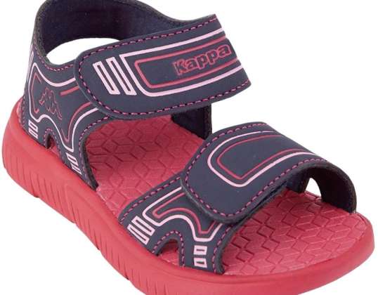 Sandálias para crianças Kappa Kaleo K azul-rosa 260887K 6722 260887K 6722