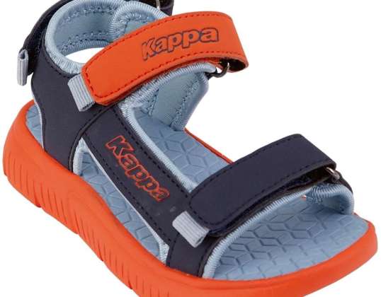 Sandały dla dzieci Kappa Kana MF pomarańczowo-granatowo-szare 260886MFK 4467 260886MFK 4467