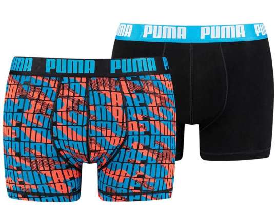 Boxers masculinos Puma Camo 2P azul,preto 935530 02 935530 02