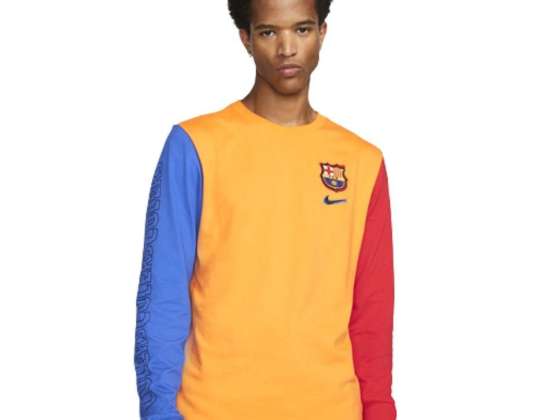 Sudadera Hombre Nike FC Barcelona Ignite 92 Trap Tee naranja DC0968 836 DC0968 836