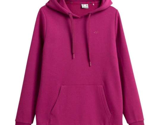 Damen Sweatshirt 4F dunkelrosa H4L22 BLD352 53S H4L22 BLD352 53S