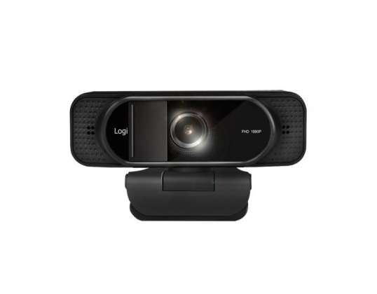 LogiLink Webcam 1080p FHD Webcam + Microphone Privacy 96Â degrees UA0381