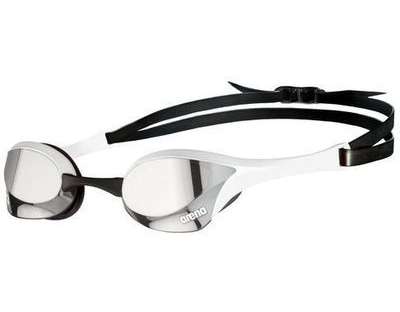 Arēnas peldbrilles baseinam COBRA ULTRA SWIPE MIRROR SILVER-WHITE 002507/510
