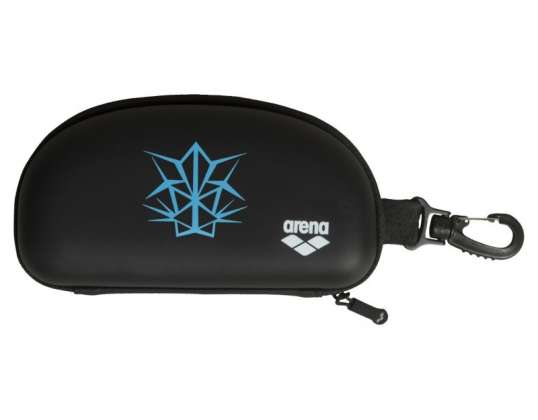 Arena glasses case swimming cap goggle case all black