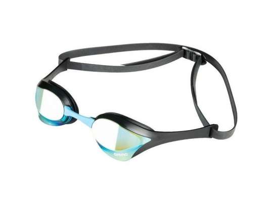 Arena swimming goggles COBRA ULTRA SWIPE MIRROR AQUA BLACK 002507/999