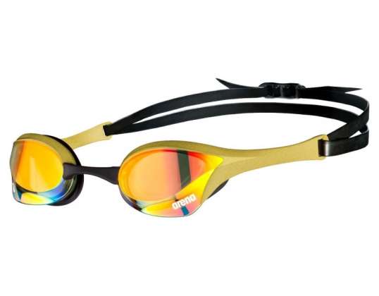 Arena swimming goggles COBRA ULTRA SWIPE MIRROR YELLOW COPPER-GOLD 002507/330