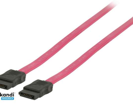 Cablu SATA 3.0 6Gb/s intern SATA 7-Pin mamă 1m roșu