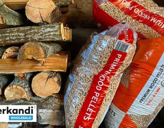 GRADE AA Europe Wood Pellets 15 kg Wood Pellet Din plus/EN plus-A1