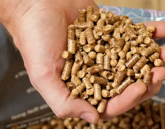 Billiga Träpellets/Kvalitet Träpellets 6mm-8mm till salu/export