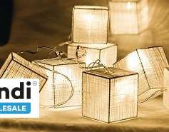 Lichtsnoer Rechthoekig / Vierkant 10 LED 2,1 m