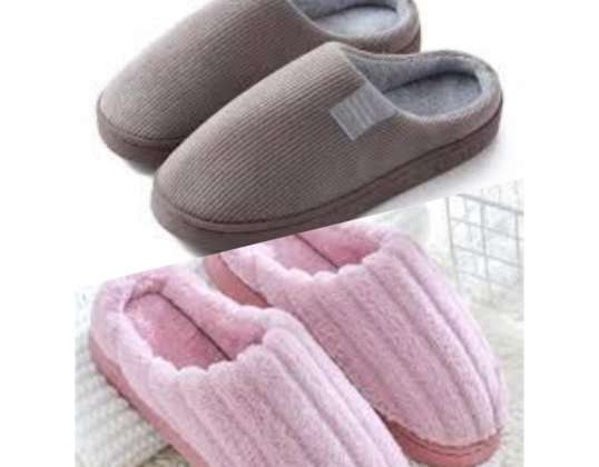 Slippers Wholesale: Variety of Unisex House Slippers, Sizes 36-44