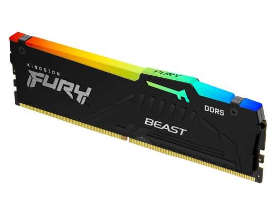 Kingston Fury Beast 16 GB 5600 MT/s DIMM CL40 DDR5 KF556C40BBA-16