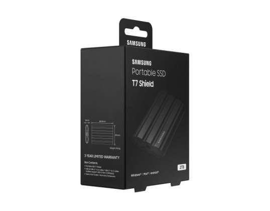 Samsung T7 Shield USB 3.2 2TB MU-PE2T0S/EU