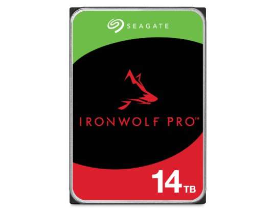 Seagate IronWolf Pro HDD 14TB 3,5 SATA - ST14000NT001
